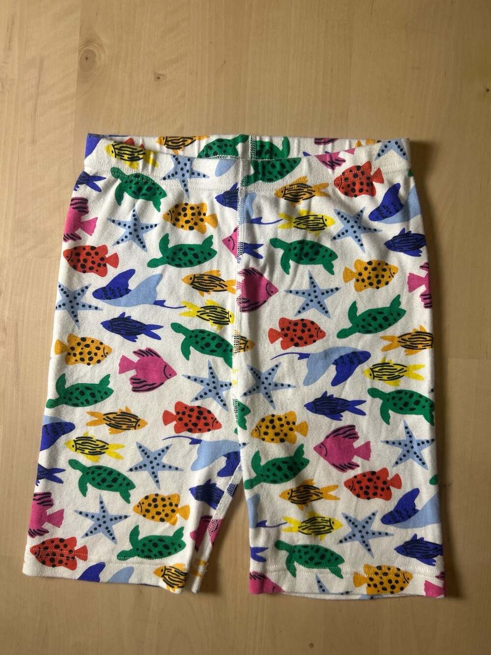 Hanna Andersson Organic Cotton Ocean Life Print Pajama Shorts